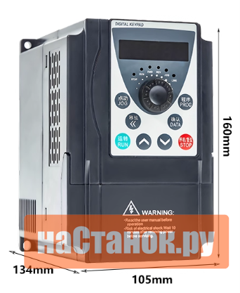 Частотный преобразователь 3.0кВт 380В YINGSHIDA AE200 техфазный | Фото: 1