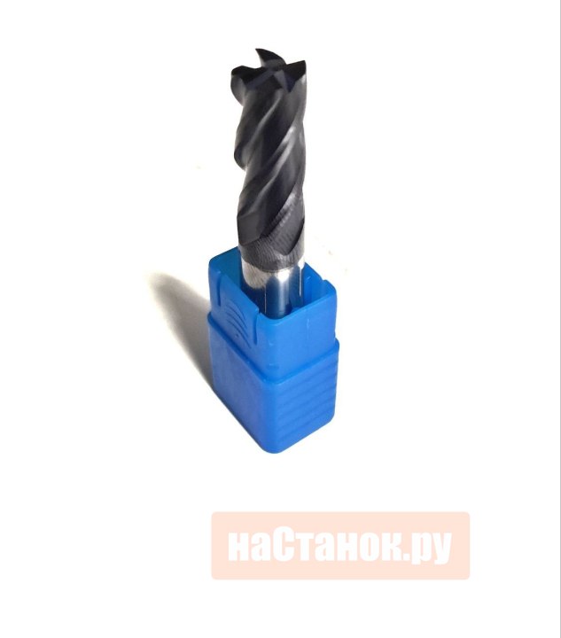 Фреза по металлу концевая  Φ12*R1*30*75 | Фото: 1
