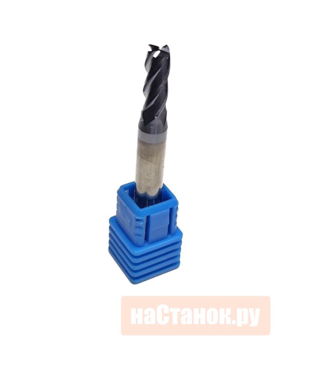 Фреза по металлу концевая  Φ6*R0.2*15*50*D6-4T | Фото: 1